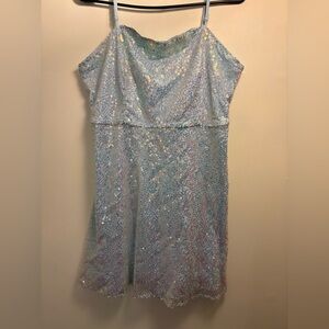Sparkly Sequin Dress | SHEIN